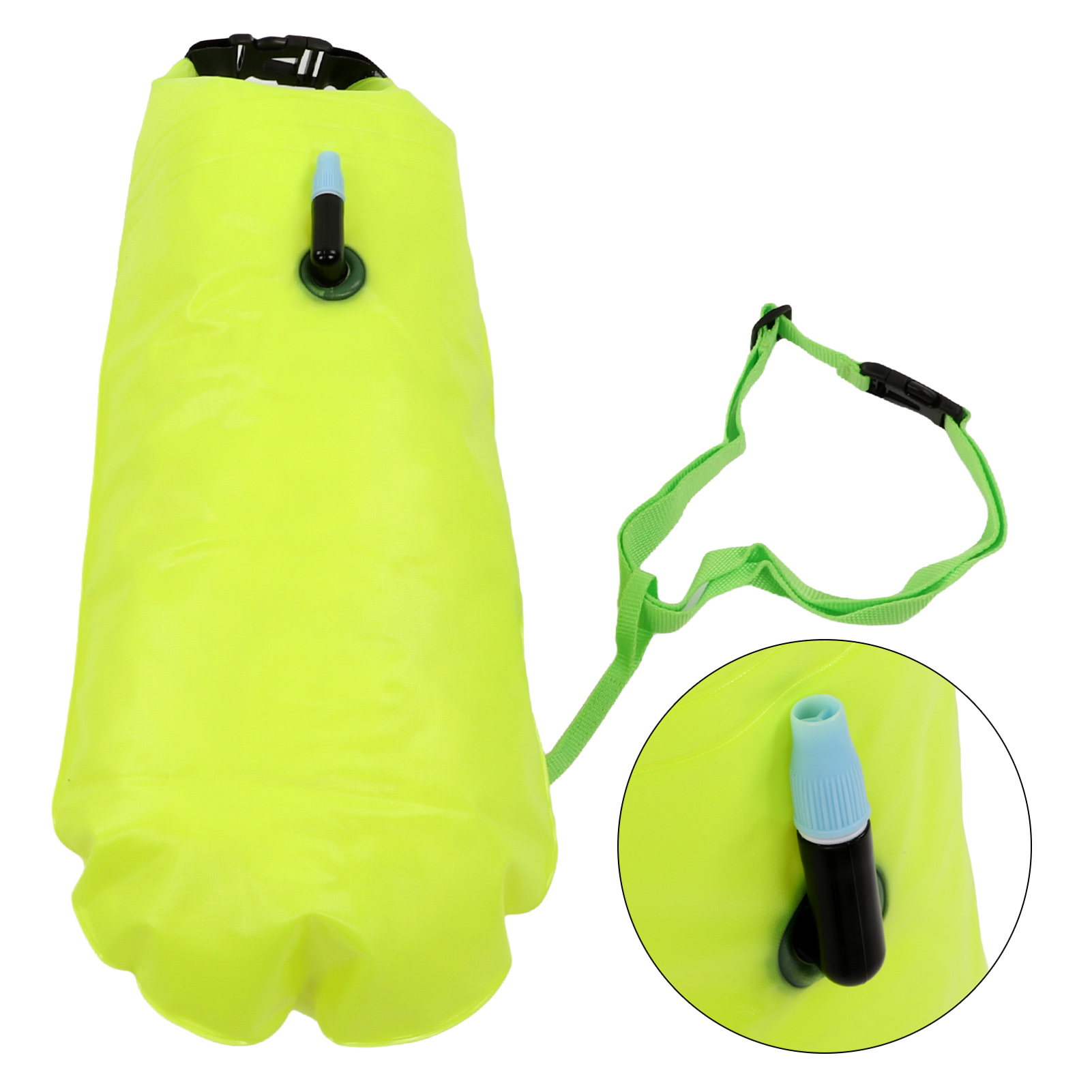 Swim Buoy Open Water - 水泳用ブイ オープンウォータースイム バブルセーフティフロートバッグ 高視認性 アウトドアウォータースポーツ用