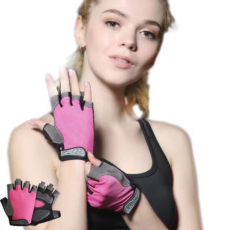 Spearfishing Glove - 通気性のある滑り止めハーフフィンガーグローブ フィットネス サイクリング 夏 ジム サイクリング