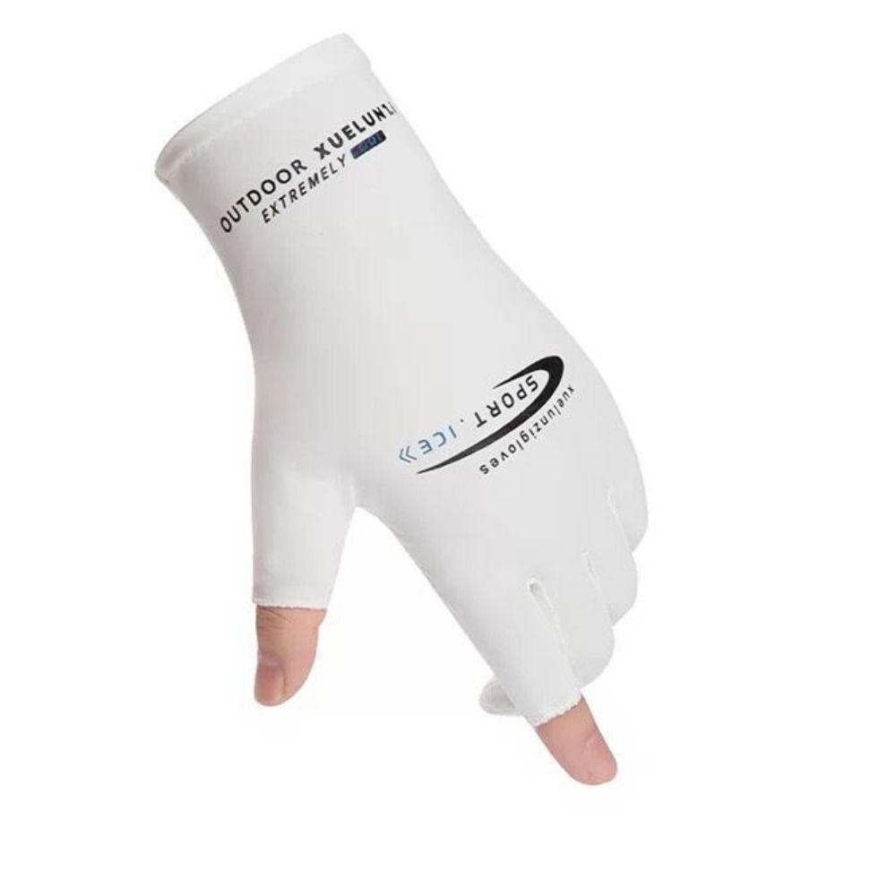 Spearfishing Glove - 薄いアイスシルク男性女性用手袋高弾性日焼け防止釣り用手袋通気性快適な夏用サイクリンググローブキャンプ用