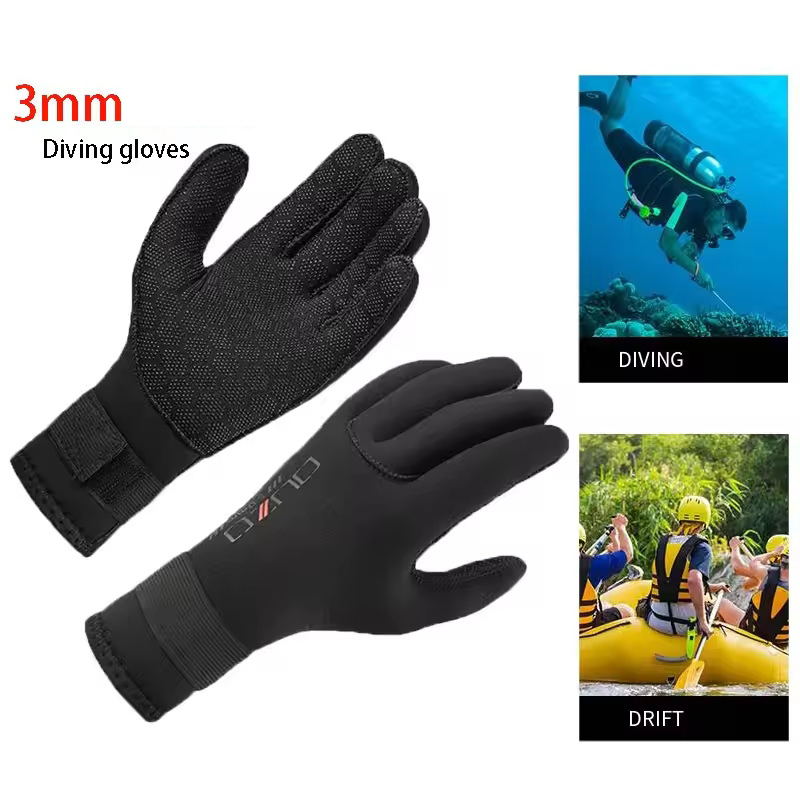 新しい 3 ミリメートル/5 ミリメートル冬用スピアフィッシ - Spearfishing Glove のレビューと価格
