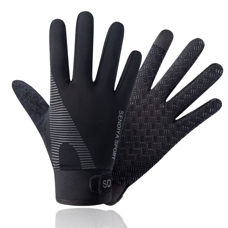 薄い手袋アイスシルク夏の日焼け止め通気性運動サイクリング女性 - Spearfishing Glove のレビューと価格