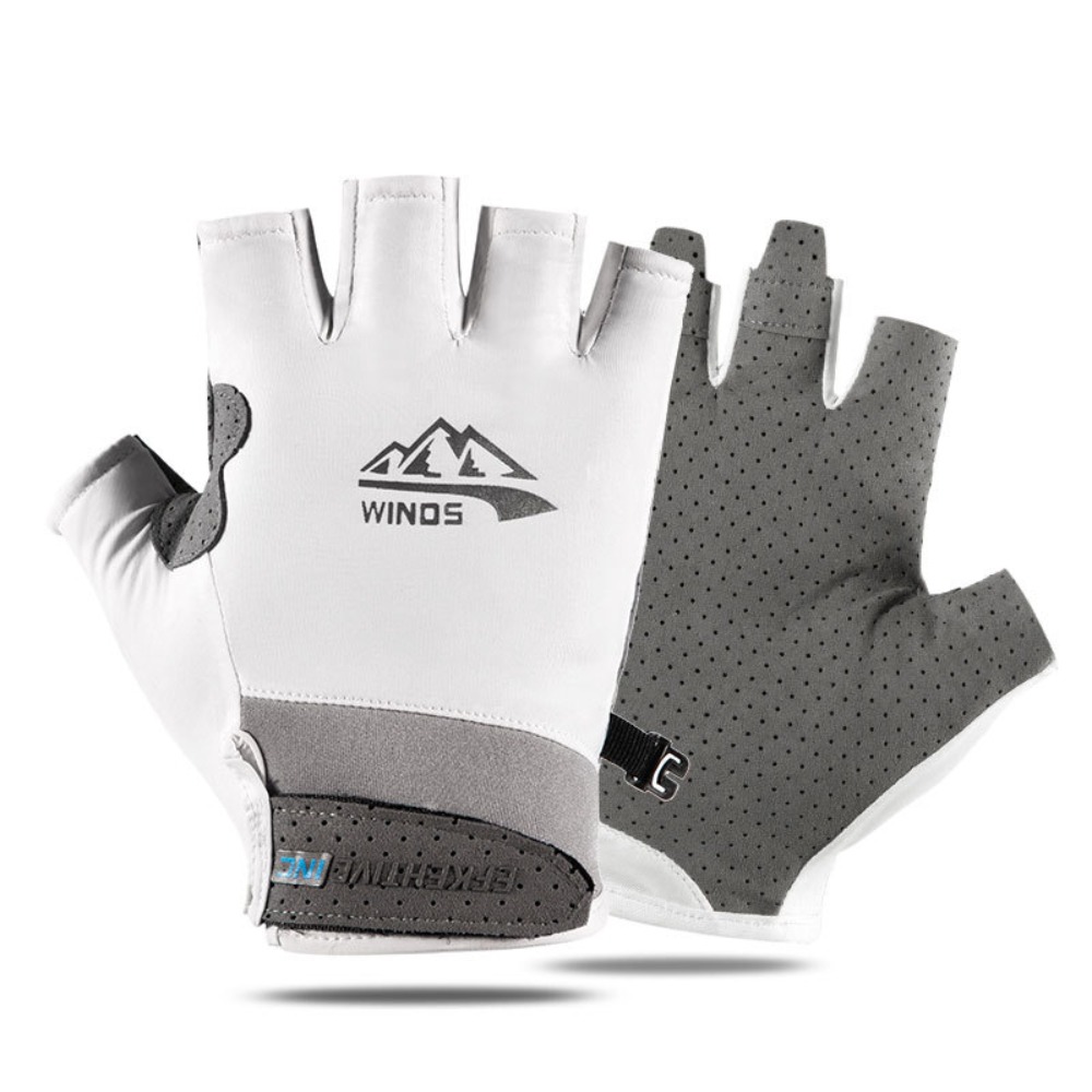 抗 uv ハーフフィンガー釣り手袋夏の屋外スポーツ乗馬ドライ - Spearfishing Glove のレビューと価格