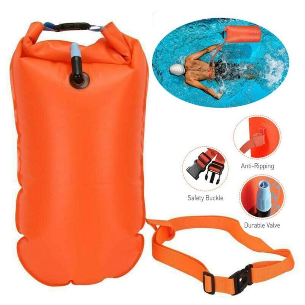水泳用ブイ、牽引フロート、オープンウォーターセーフティドライ - Swim Buoy Open Water のレビューと価格