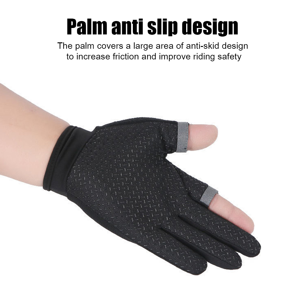 夏の男性釣り手袋女性 2 本指カット男性タッチスクリーン釣り - Spearfishing Glove のレビューと価格