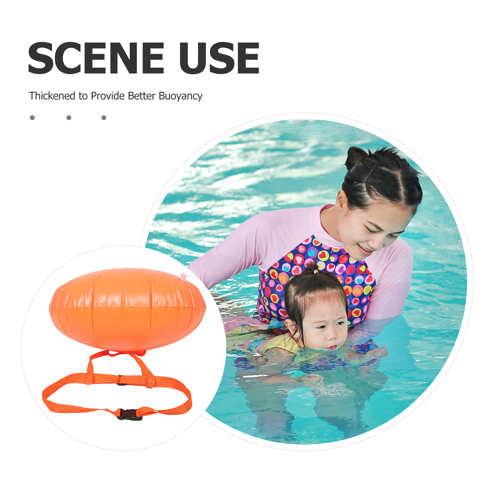女性用スイミングブイ、インフレータブルスイムフロート、大人用 - Swim Buoy Open Water のレビューと価格