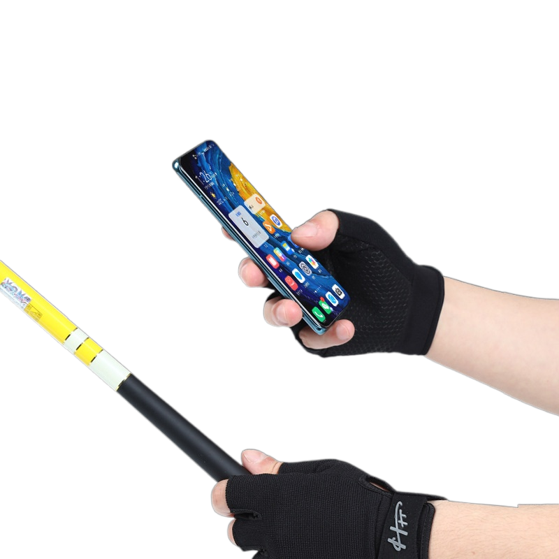 ハーフフィンガー滑り止めフィッシンググローブ,1ペア,通気性 - Spearfishing Glove のレビューと価格